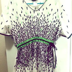 Cherokee Runway scrub top